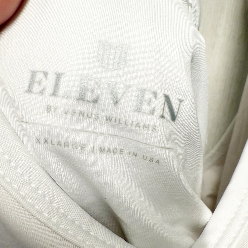 NWT Eleven by Venus Williams White Raceday‎ Tank, Size XXL - Picture 6 of 10